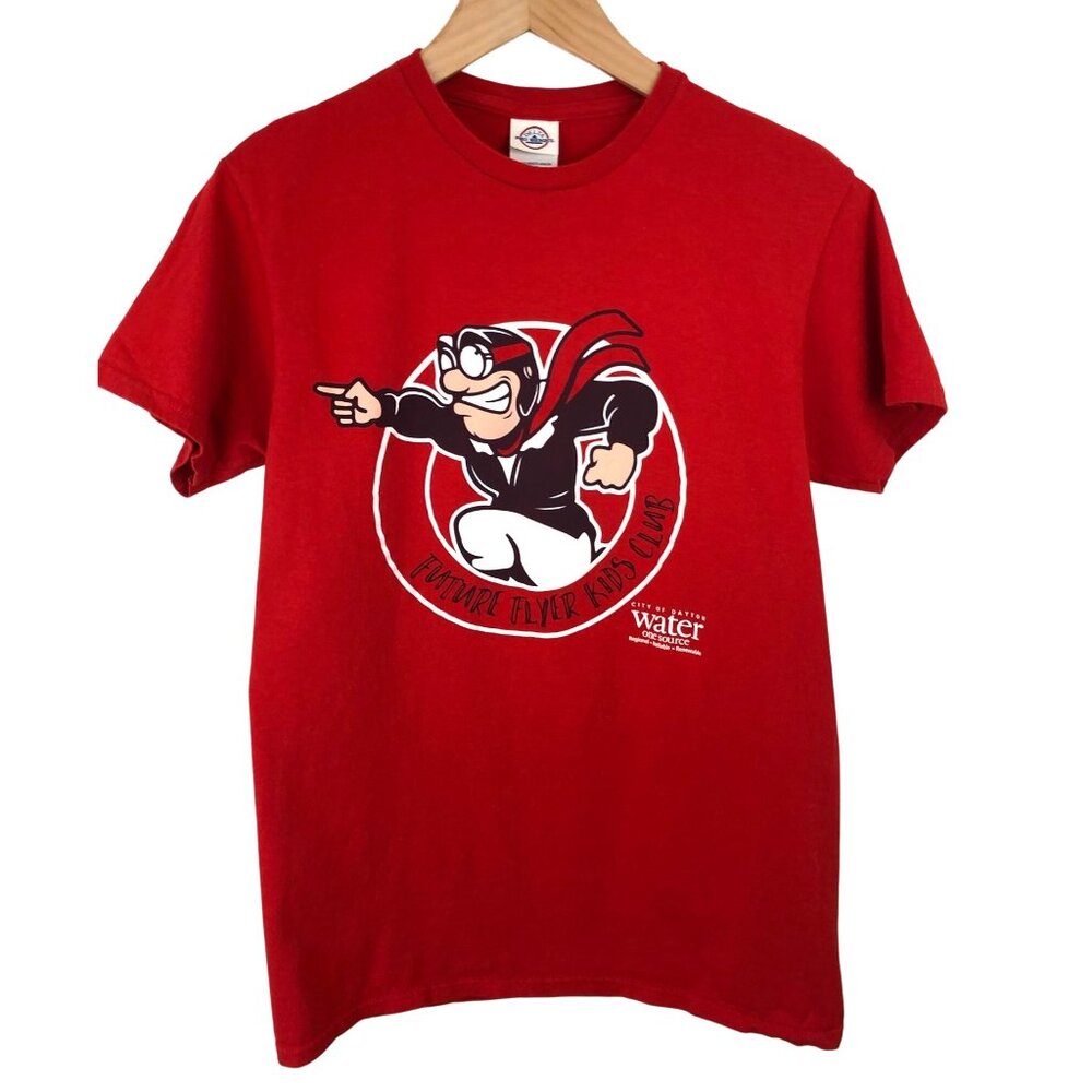 University of Dayton UD Future Flyers Kids Club Rudy Flyer Red T-shirt Adult S
